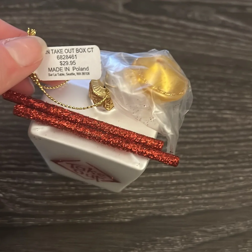 Take out ornament